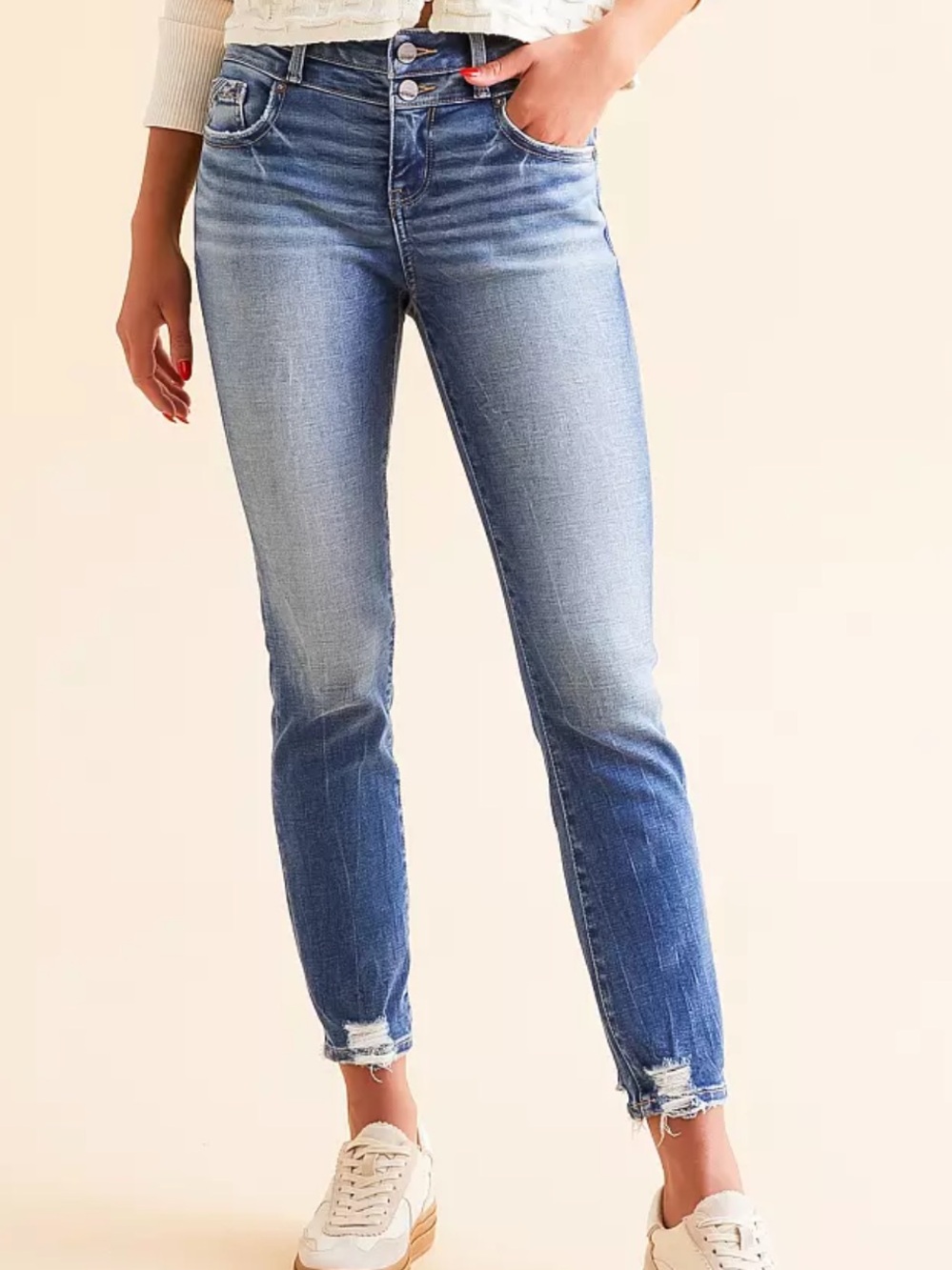 Women’s Buckle Black Fit No. 53 ankle skinny